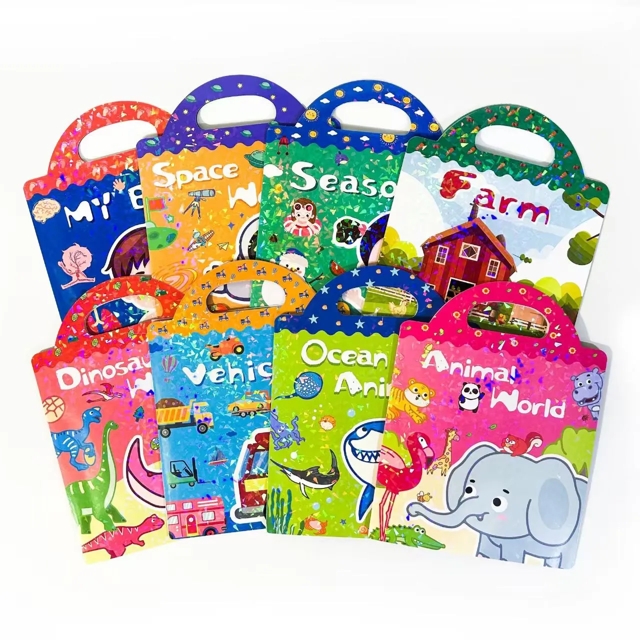 นวัตกรรมการศึกษาที่เป็นมิตรกับสิ่งแวดล้อม: หนังสือสติ๊กเกอร์เยลลี่สำหรับเด็กประกายไฟความคิดสร้างสรรค์เทรนด์การเรียนรู้ก่อนกำหนด ‌