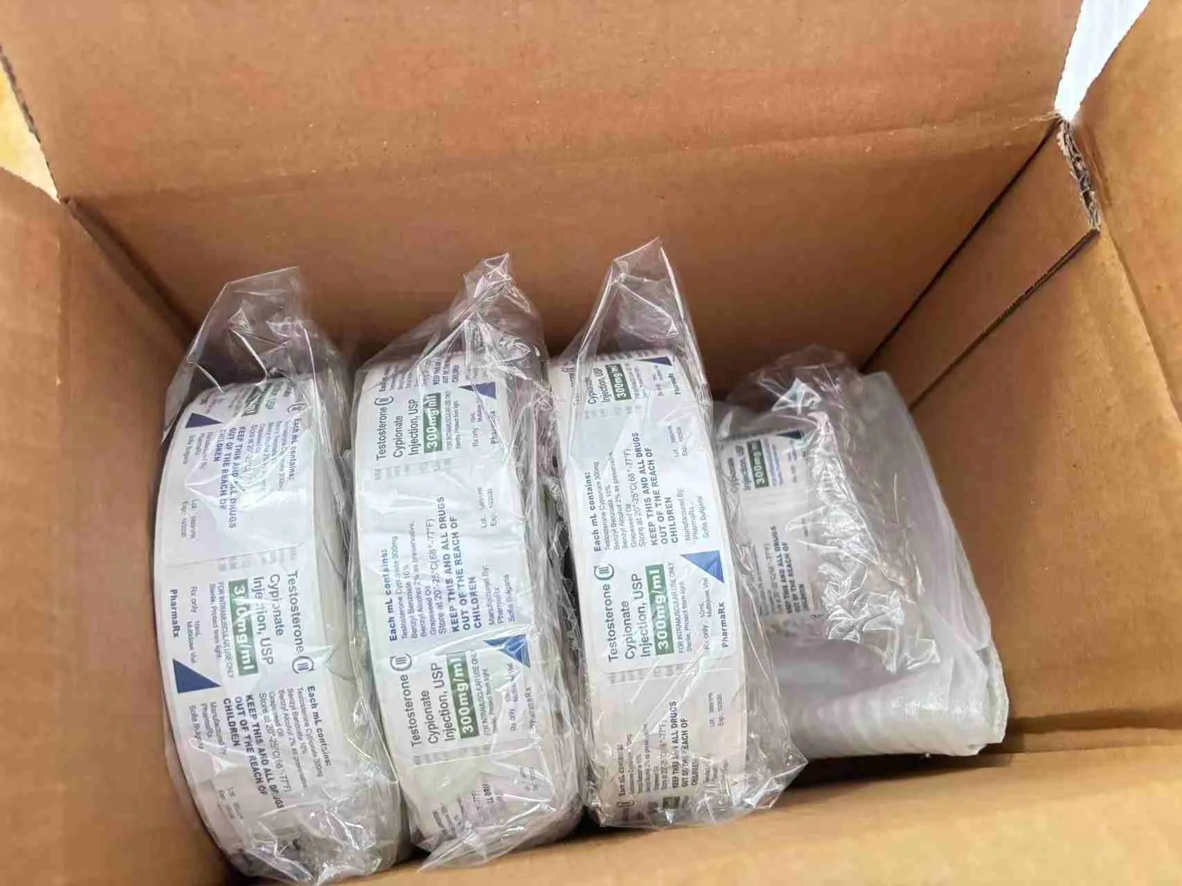 ฉลากทางการแพทย์ที่จะจัดส่งไปยังสหรัฐอเมริกา