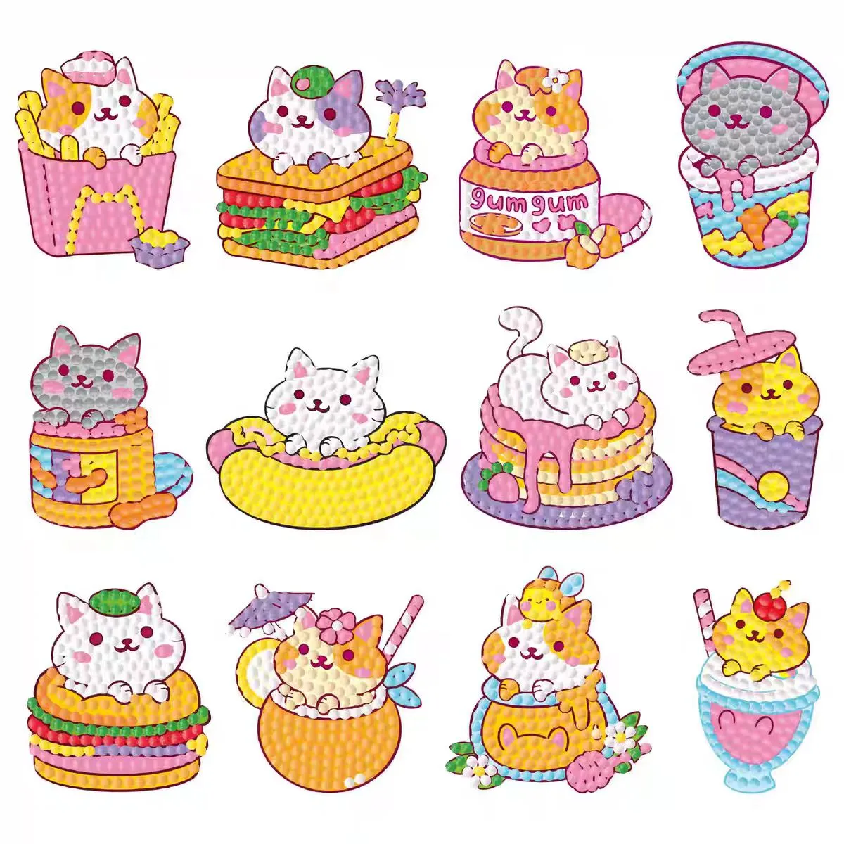 คุณรู้จักสติ๊กเกอร์เพชร DIY ไหม?