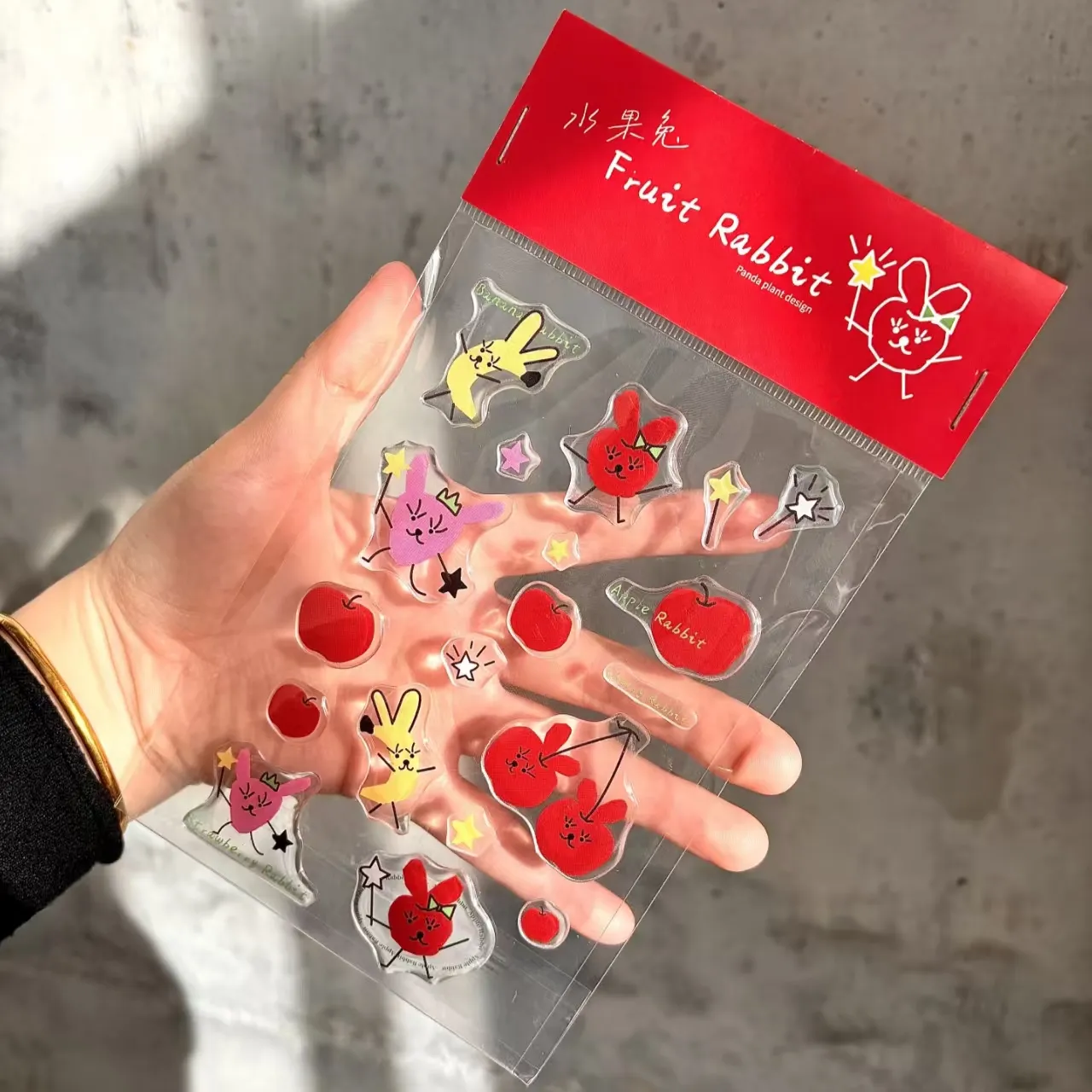 สติ๊กเกอร์อีพอกซีเรซินการ์ตูน 3 มิติ