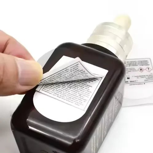 ฉลากเครื่องสำอางหลายชั้น