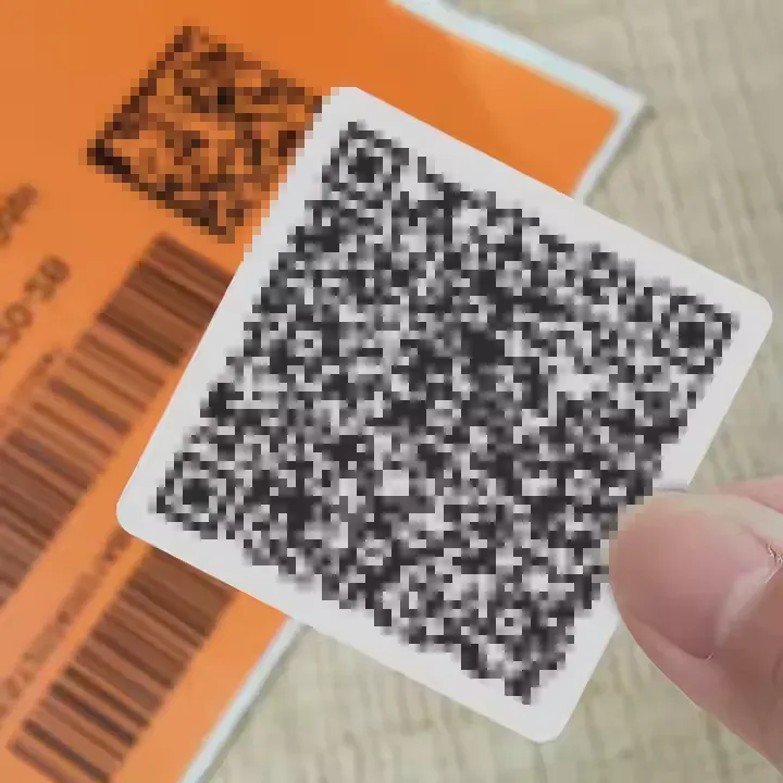 ฉลากรหัส QR